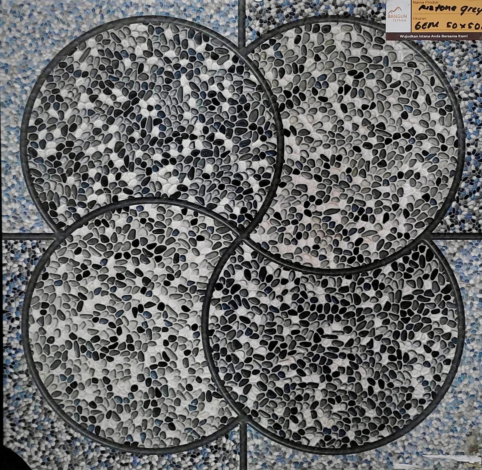 GEMILANG 50X50 RITZSTONE GREY (TK)